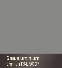 Farbe Graualuminium