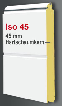 Novoferm Sektional-Garagentor Iso 45 mit 45 mm Dämmstärke - von Kottmair