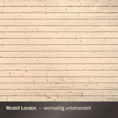 Sektional-Garagentor aus Messivholz – Modell London – Fabrikat Novoferm