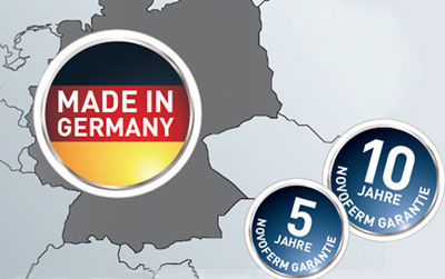 Sektionaltore Marke novoferm – Made in Germany